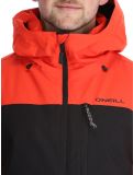 Miniatura O'Neill, Hammer Plus Snow giacca sci uomo Black Out Colour Block arancio, nero 