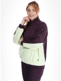 Miniatura O'Neill, O'riginals Polartec 100HZ felpa donna Aubergine Colour Block beige, viola 