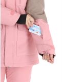 Miniatura O'Neill, Utility Hybrid giacca sci donna Genuine Pink Colour Block bianco, marrone, rosa 