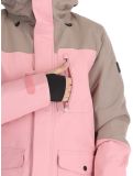 Miniatura O'Neill, Utility Hybrid giacca sci donna Genuine Pink Colour Block bianco, marrone, rosa 