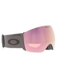 Miniatura Oakley, Flight Deck L mascherina da sci unisex Matte Forged Iron - Prizm Rose Gold Iridium grigio 