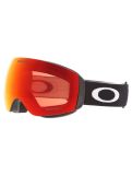 Miniatura Oakley, Flight Deck M mascherina da sci unisex Matte Black - Prizm Torch Iridium nero 