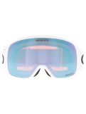 Miniatura Oakley, Flight Tracker L mascherina da sci unisex Matte White - Prizm Sapphire Iridium bianco 