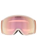 Miniatura Oakley, Flight Tracker M mascherina da sci unisex Curry Stone - Prizm Snow Rose Gold Iridium rosso 