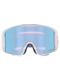 Miniatura Oakley, Line Miner L mascherina da sci unisex Lucas Braathen Signature - Prizm Snow Sapphire Iridium bianco, rosa 