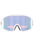 Miniatura Oakley, Line Miner L mascherina da sci unisex Matte White - Prizm Sapphire Iridium bianco 