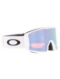 Miniatura Oakley, Line Miner L mascherina da sci unisex Matte White - Prizm Sapphire Iridium bianco 