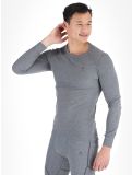 Miniatura Odlo, Active Warm Eco maglia termica uomo Odlo Steel Grey Melange grigio 