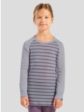 Miniatura Odlo, Active Warm Eco maglia termica bambino Misty Lilac - Gray Ridge grigio, rosa 