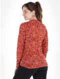 Miniatura Odlo, Active Warm Eco Graphic maglia termica donna Cinnabar marrone 