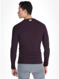 Miniatura Odlo, Active Warm Originals maglia termica uomo Dark Sapphire - Sundried Tomato blu, rosso 