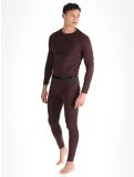 Miniatura Odlo, Merino 160 pantaloni termici uomo Fudge viola 