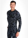 Miniatura Odlo, Merino 200 maglia termica uomo Provincial Blue - Black blu, grigio 