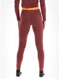 Miniatura Odlo, Natural Performance PW 150 pantaloni termici donna Spiced Apple Melange  - Live Wire borgogna 