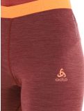 Miniatura Odlo, Natural Performance PW 150 pantaloni termici donna Spiced Apple Melange  - Live Wire borgogna 