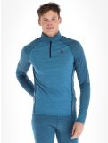 Miniatura Odlo, Natural Performance PW 150 maglione uomo Saxony Blue - Deep Dive Melange blu 