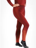 Miniatura Odlo, Perfomance Eco pantaloni termici donna Spiced Apple borgogna 