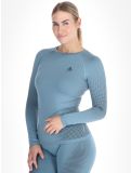 Miniatura Odlo, Perfomance Warm Eco maglia termica donna Provincial Blue blu 