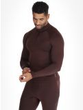 Miniatura Odlo, Perfomance Zip Performance Warm Eco maglione uomo Fudge viola 