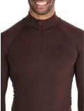 Miniatura Odlo, Perfomance Zip Performance Warm Eco maglione uomo Fudge viola 