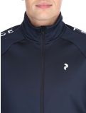 Miniatura Peak Performance, M Rider Zip gilet uomo Blue Shadow blu 