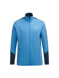 Miniatura Peak Performance, Rider Zip gilet uomo elevation blu 