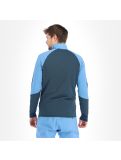 Miniatura Peak Performance, Rider Zip gilet uomo elevation blu 