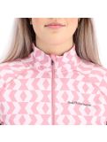 Miniatura Peak Performance, Spirit Half Zip Printed maglia termica donna pattern rosa