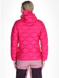 Miniatura Peak Performance, W Helium Down Hood piumino donna Beetroot Purple viola 