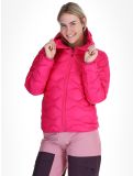 Miniatura Peak Performance, W Helium Down Hood piumino donna Beetroot Purple viola 