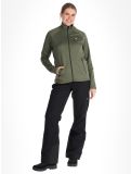 Miniatura Peak Performance, W Rider Zip gilet donna Pine Needle verde 