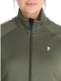 Miniatura Peak Performance, W Rider Zip gilet donna Pine Needle verde 