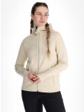 Miniatura Peak Performance, W Rider Zip Hood gilet donna Sand Fog beige 