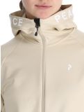 Miniatura Peak Performance, W Rider Zip Hood gilet donna Sand Fog beige 