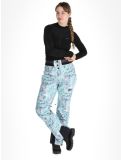 Miniatura Picture, Exa Printed pantaloni da sci donna Blurry Water Print multicolorato 