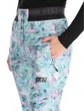 Miniatura Picture, Exa Printed pantaloni da sci donna Blurry Water Print multicolorato 