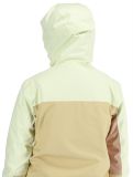 Miniatura Picture, Seen giacca sci donna Lime Cream Hemp Roebuck marrone, verde 