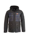 Miniatura Picture, Vermont Jkt giacca sci uomo tartan nero