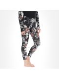 Miniatura Picture, Xina pantaloni termici donna peonies nero