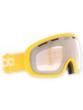 Miniatura POC, Fovea mascherina da sci unisex Sulphite Yellow / Partly Sunny Ivory giallo, grigio 