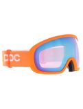 Miniatura POC, Fovea mascherina da sci unisex Zink Orange / Partly Sunny Blue arancio, blu 