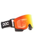 Miniatura POC, Nexal mascherina da sci unisex Uranium Black / Partly Sunny Orange arancio, nero 