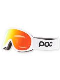 Miniatura POC, Retina Mid mascherina da sci unisex Hydrogen White / Partly Sunny Orange arancio, bianco 