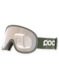 Miniatura POC, Retina mascherina da sci unisex Epidote Green / Partly Sunny Ivory grigio, verde 