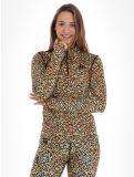 Miniatura Poederbaas, Animal maglione donna Panther Brown marrone 