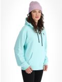 Miniatura Poederbaas, Arty Hoody felpa donna Mint verde 