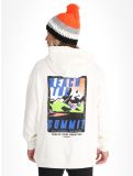 Miniatura Poederbaas, Arty Hoody felpa uomo Off White bianco 