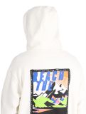 Miniatura Poederbaas, Arty Hoody felpa uomo Off White bianco 