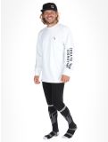 Miniatura Poederbaas, Arty Longsleeve felpa uomo Off White bianco 