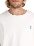 Miniatura Poederbaas, Arty T-shirt maglia uomo Off White bianco 